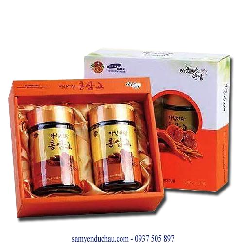 TPCN: Cao hồng sâm linh chi Hàn Quốc ACHIMMADANG 2 LỌ X 240g