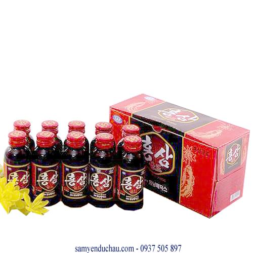 TPCN:Nước Uống Hồng Sâm Wellbeing Dong Nam Hàn Quốc 10 chai 100ml