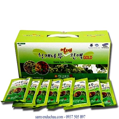 TPCN: Nước Bổ Gan 30 gói 2 tem BIO Hàn Quốc chính hãng