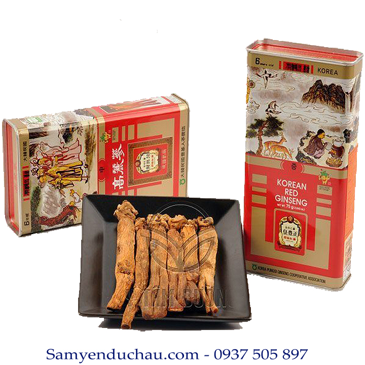 TPCN: Hồng Sâm Củ Khô 300G PUNGGI 20 Củ Đại ( SKT15 )