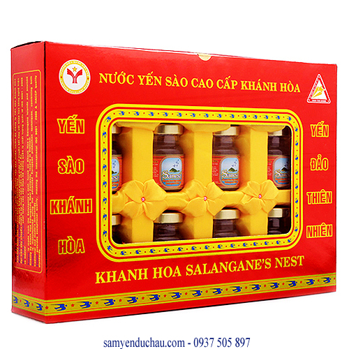 Nước Yến Khánh Hòa (hộp/8 lọ) (NY1)
