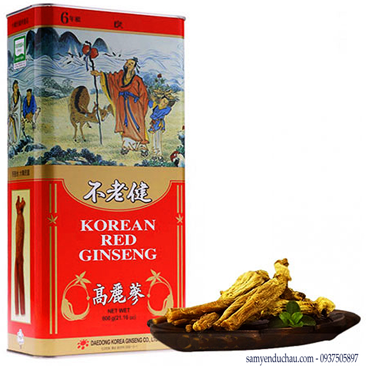 TPCN: Hồng Sâm Củ Khô 6 năm tuổi 300gr DaeDong ( 20 Củ lớn )