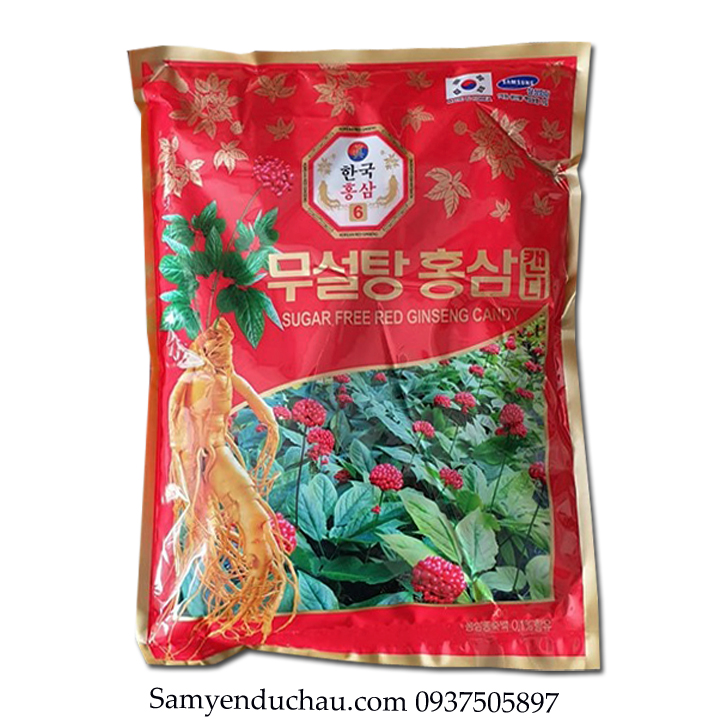 TPCN:Kẹo Hồng Sâm Không Đường Kumsan 500gr
