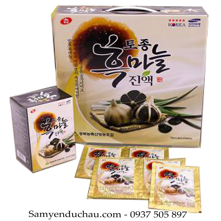 TPCN: Nước Tỏi Đen Hàn Quốc Kangwha 70ml x 30 Gói