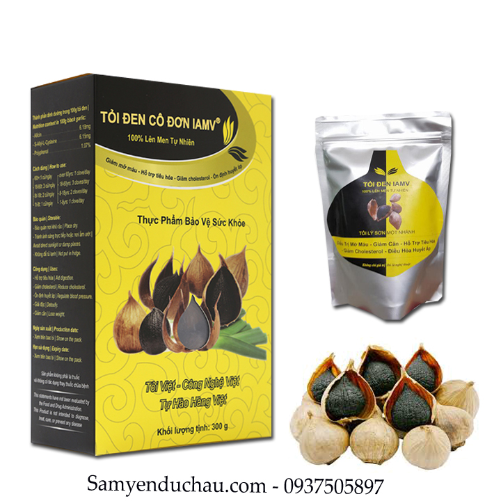 TPCN:Tỏi Đen Cô Đơn IAmV 500gr
