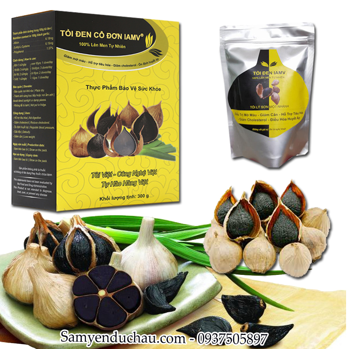 TPCN:Tỏi Đen Cô Đơn IAmV 300Gr