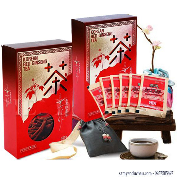 TPCN:Trà Hồng Sâm Hàn Quốc Teawoong Food
