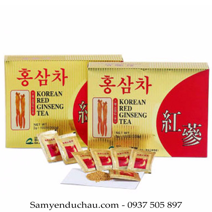 TPCN: Trà Bột Hồng Sâm KGS 150gr cao cấp(TRA10)
