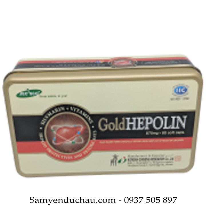 TPCN: Viên Bổ Gan Goldhepolin Trắng Hàn Quốc(VBG2)