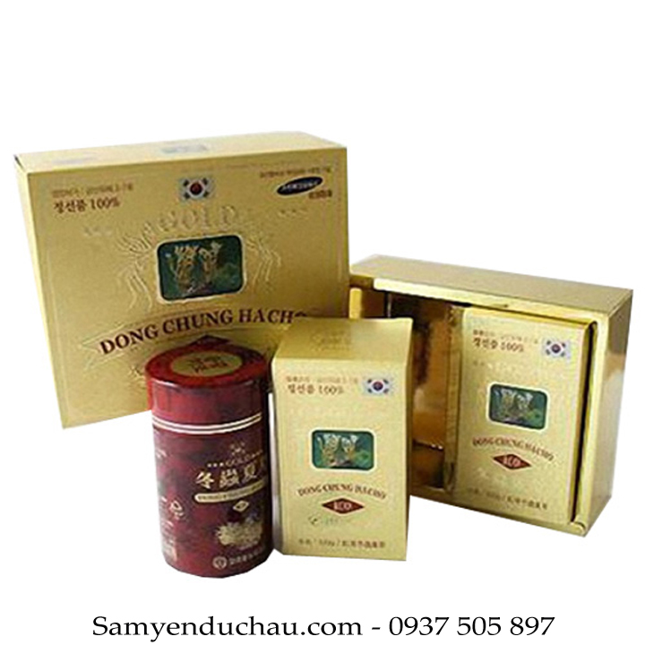 TPCN: Viên Đông Trùng Hạ Thảo KIM SAM Hàn Quốc cao cấp 100g x 2 hộp