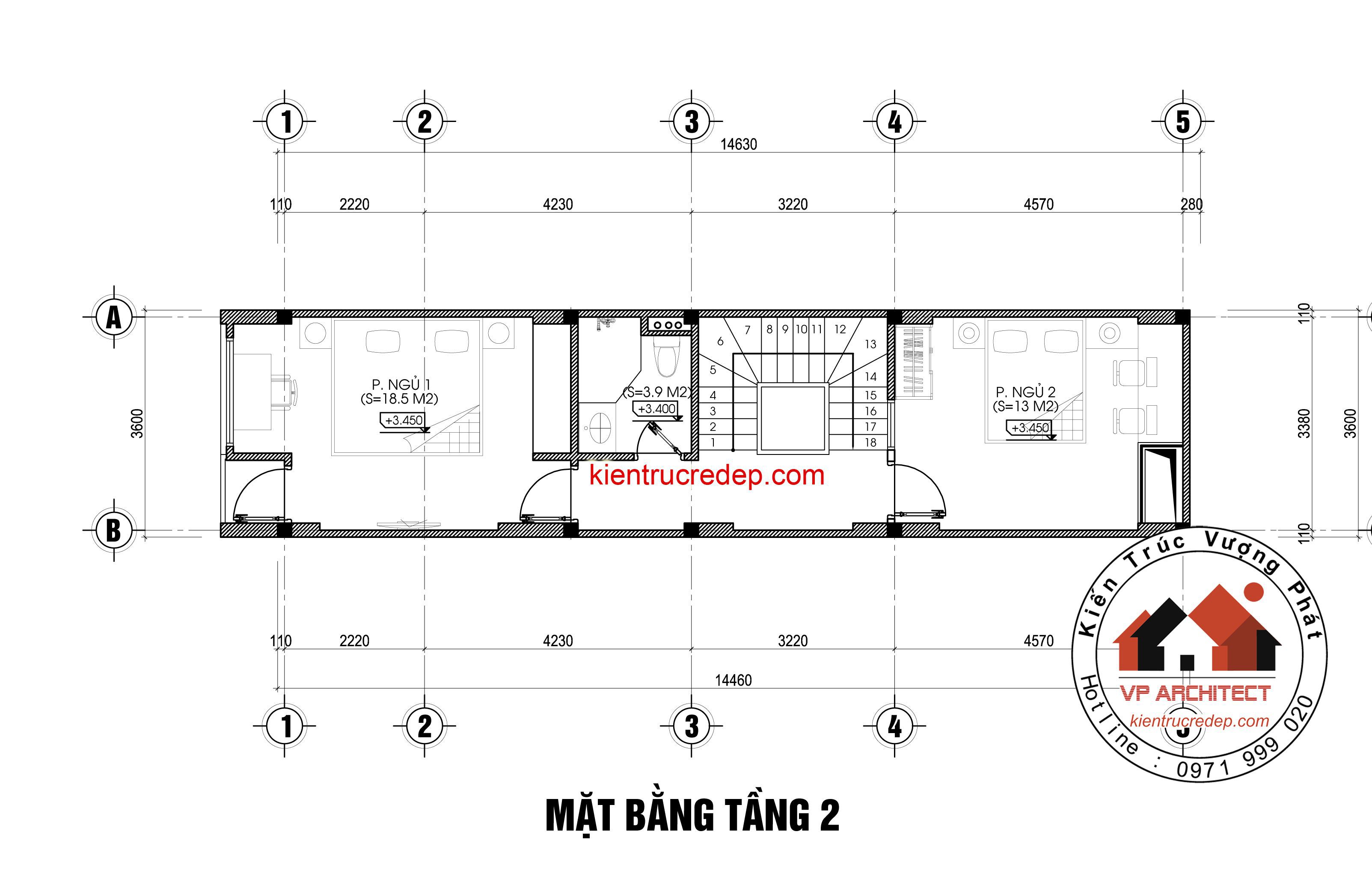 Thiết kế nhà phố 3 tầng hiện đại đón đầu xu hướng 2022 tại Phan Thiết