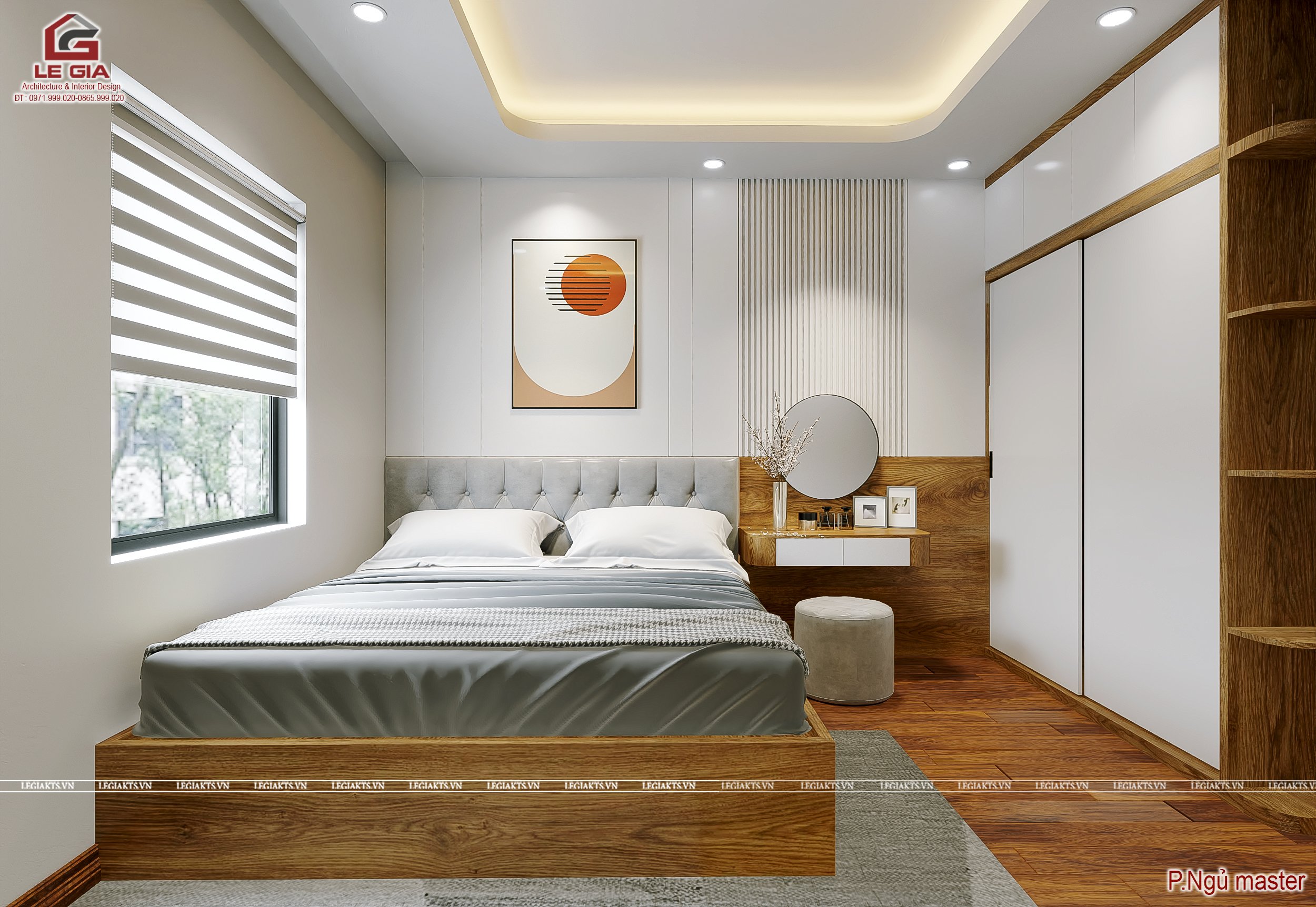 NỘI THẤT 02 NGỦ CHUNG CƯ CAO NGUYÊN 3 - TP TỪ SƠN