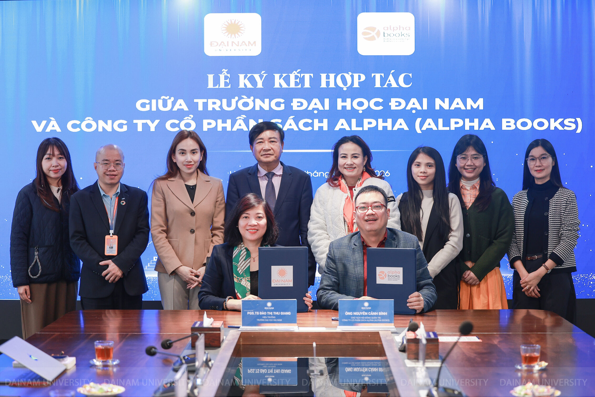 Đại học Đại Nam hợp tác cùng Alpha Books: Xây dựng hệ sinh thái học liệu