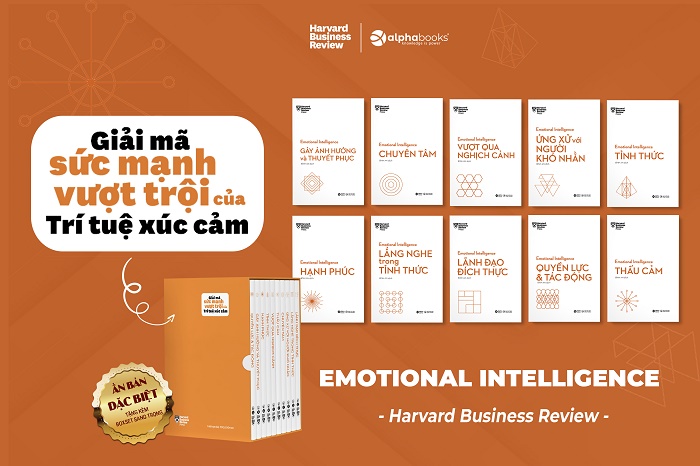 Giới thiệu Combo sách Trí Tuệ Xúc Cảm của HBR (Alphabooks)
