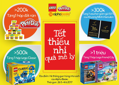 TẾT THIẾU NHI – QUÀ MÊ LY