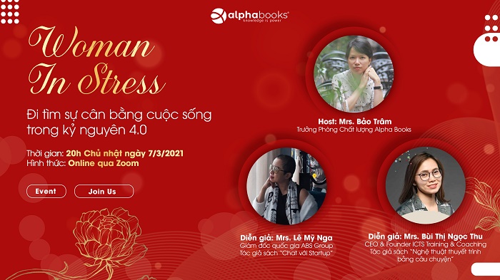 TALKSHOW: WOMEN IN STRESS | Đi tìm sự cân bằng cuộc sống trong kỷ nguyên 4.0