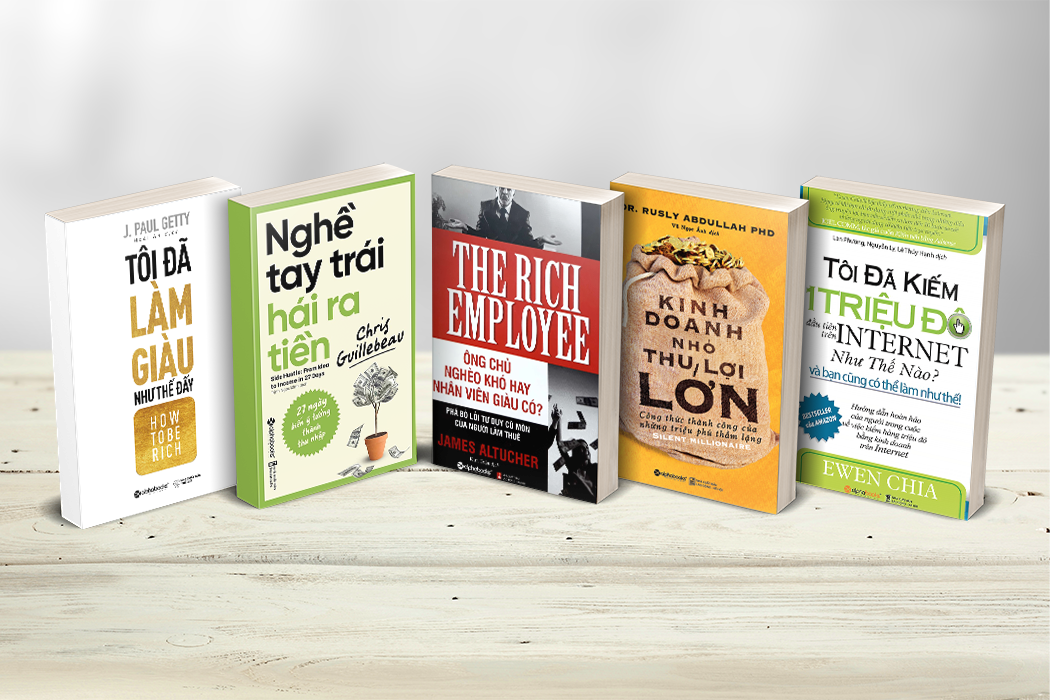 [REVIEW SÁCH] COMBO KIẾM TIỀN THỜI KHỦNG HOẢNG