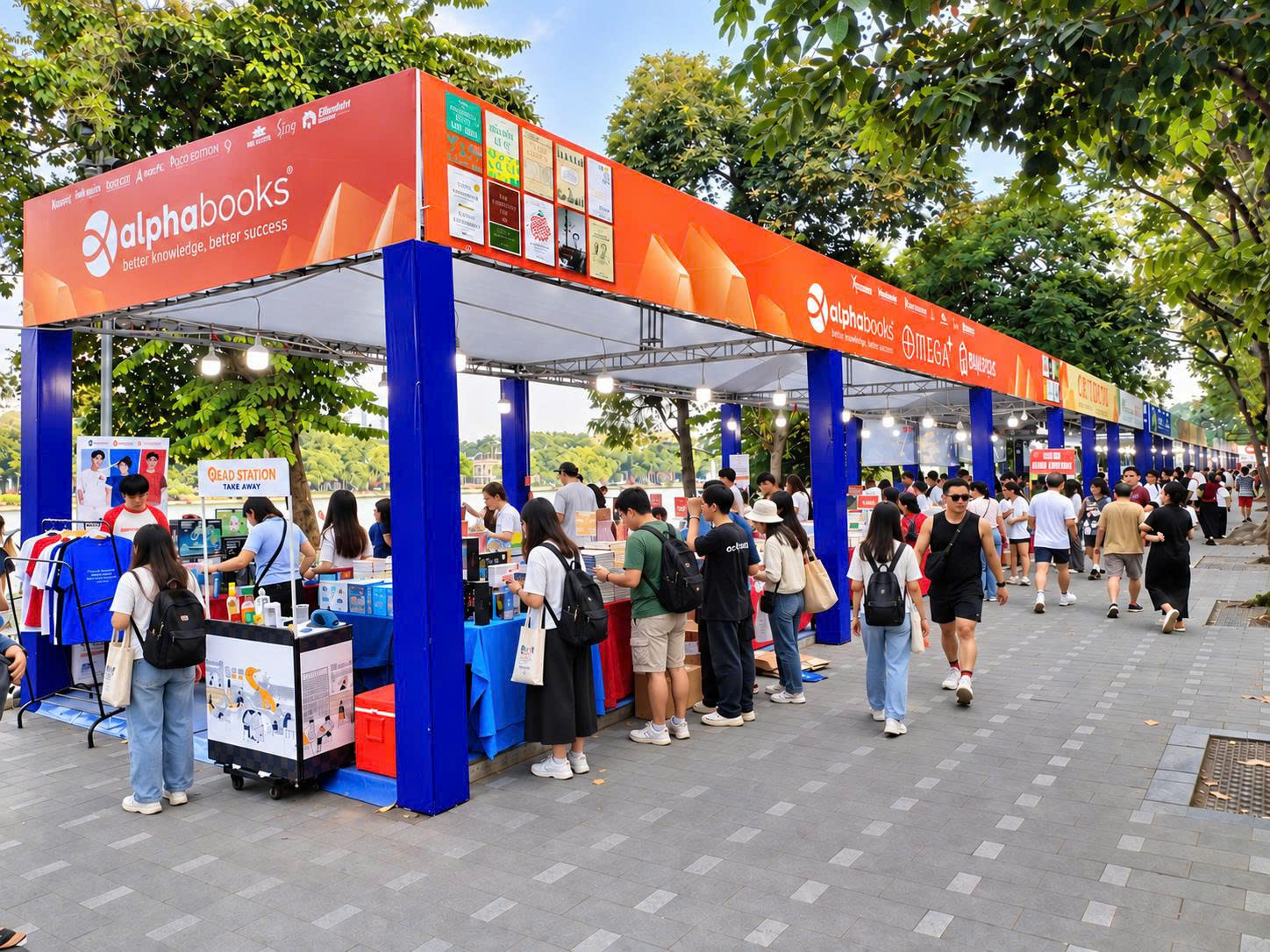 Alpha Books tại Hội sách Hà Nội lần thứ XI năm 2026: Sách mở tri thức – Công nghệ dẫn tương lai