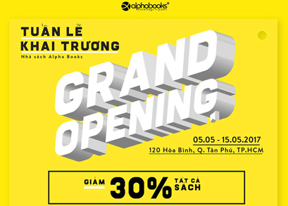 TƯNG BỪNG KHAI TRƯƠNG