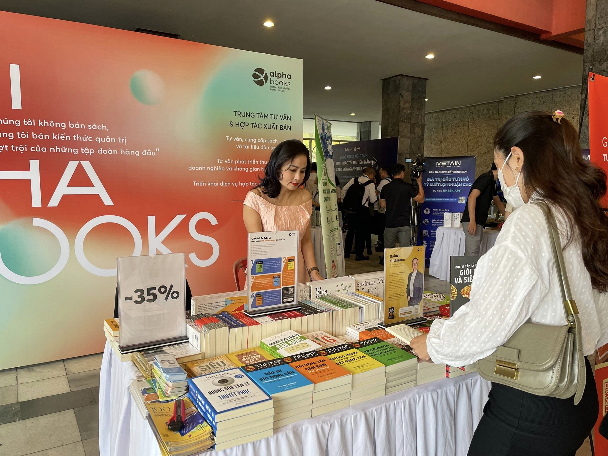 ALPHA BOOKS ĐỒNG HÀNH CÙNG SỰ KIỆN MGI REALTORX TOUR 2022 TẠI SÀI GÒN