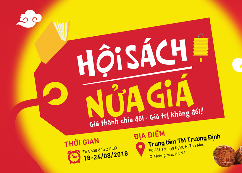 Hội sách Nửa Giá tại Trương Định