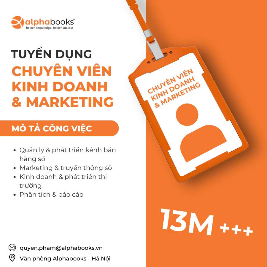 Tuyển dụng Chuyên viên Kinh doanh & Marketing