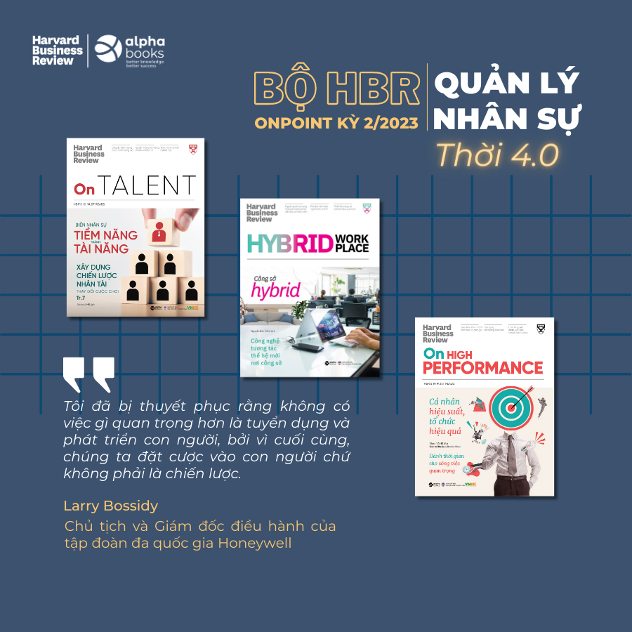 Quản lý nhân sự 4.0 - Combo 3 cuốn