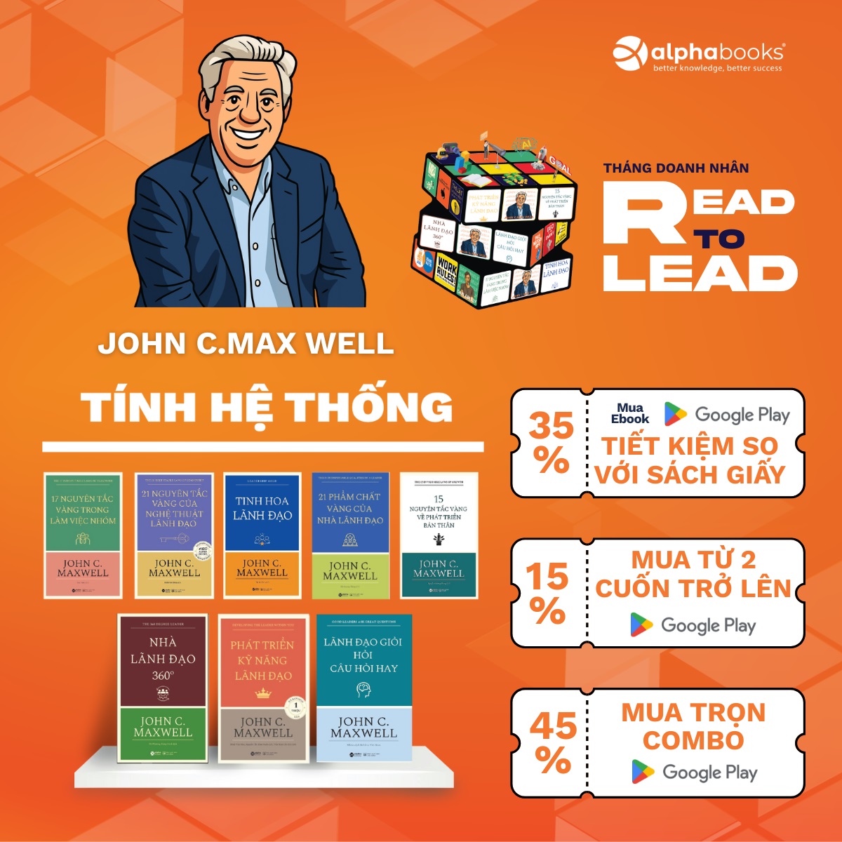 Combo 8 cuốn tính Hệ thống - Tư duy hệ thống, nền tảng tổ chức - John C. Maxwell