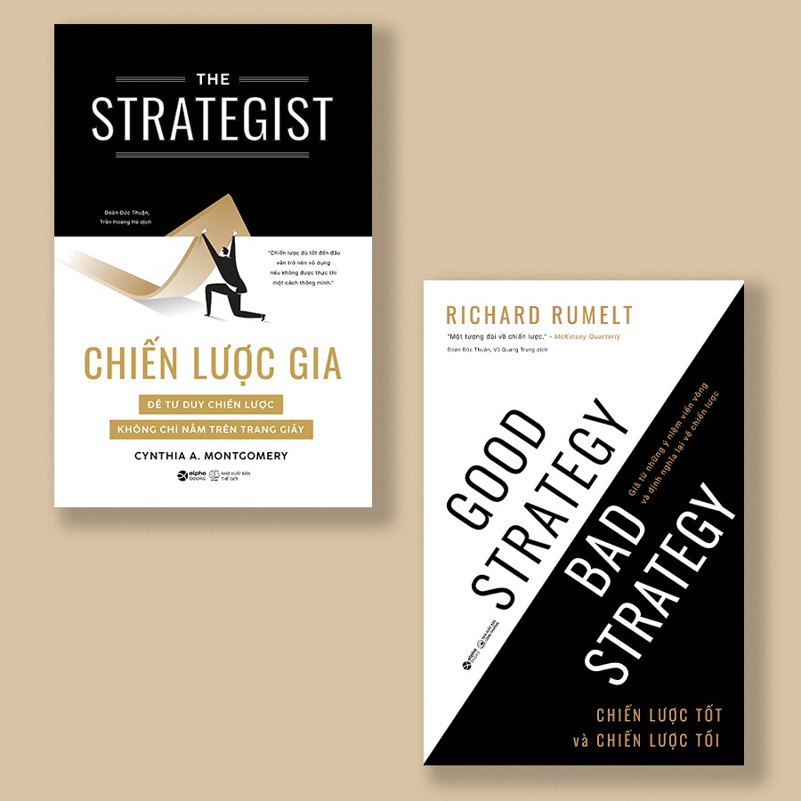 Combo Sách Chiến Lược Giá & Chiến Lược Tốt Và Chiến Lược Tồi