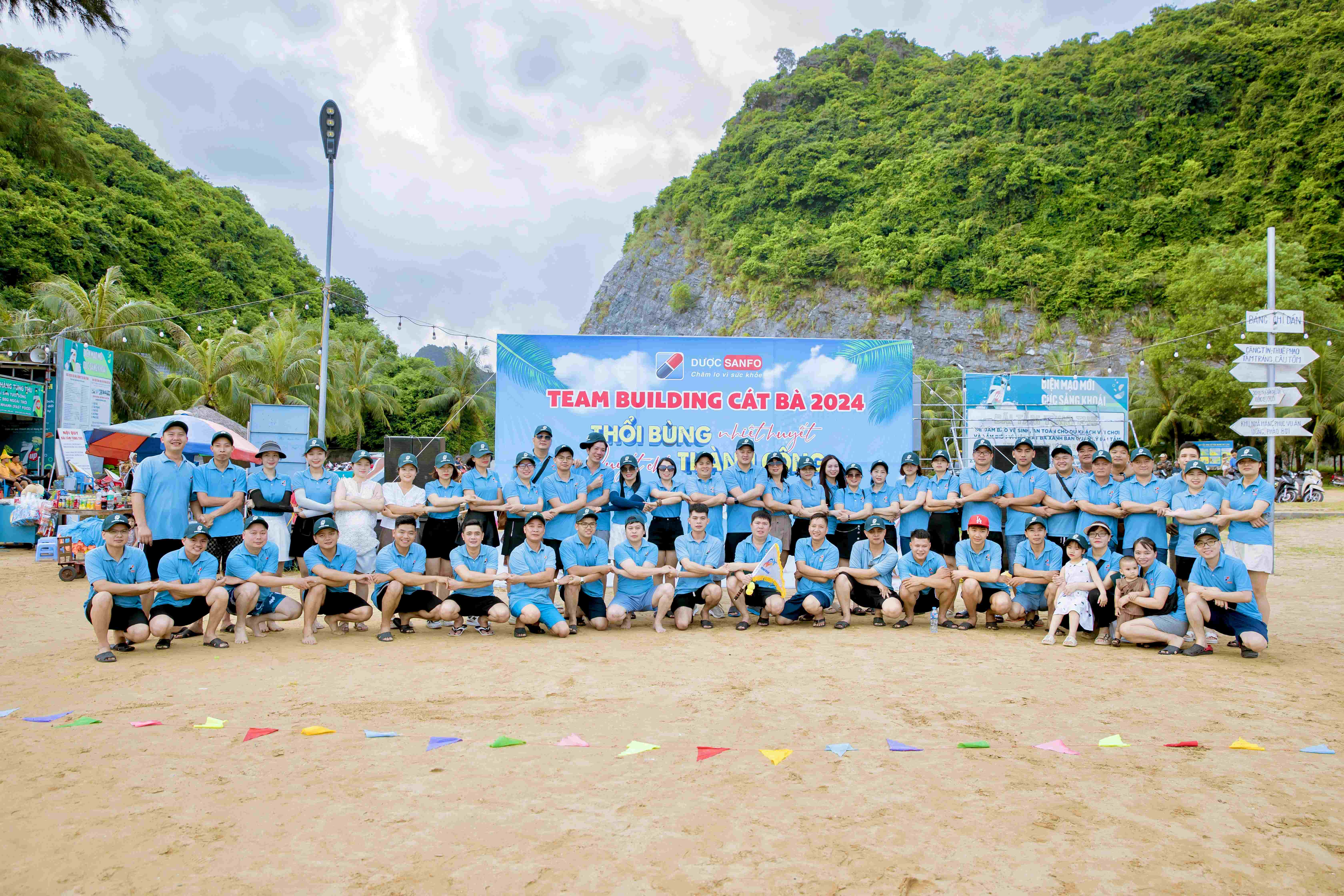 Du lịch hè 2024 tại Cát Bà: Chuyến đi 3N2Đ đầy kỷ niệm của Dược Sanfo