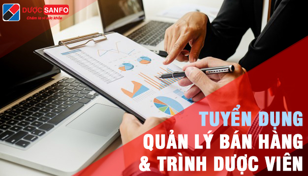 [TUYỂN DỤNG] QUẢN LÝ BÁN HÀNG & TRÌNH DƯỢC VIÊN MIỀN BẮC