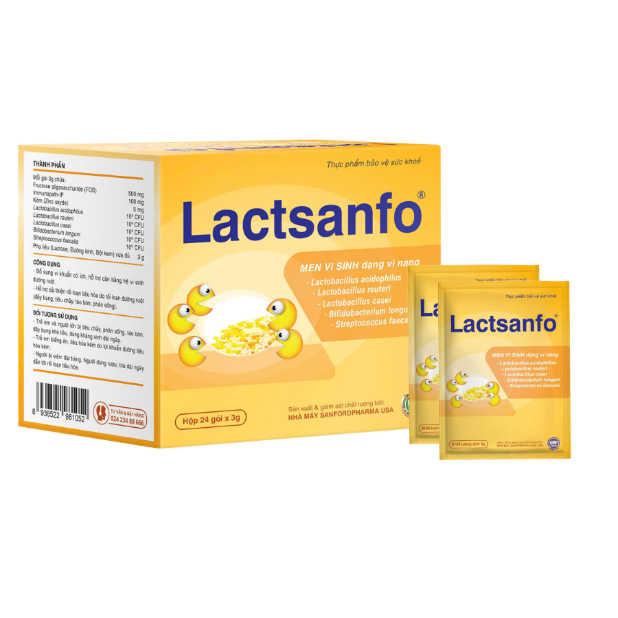 Thực phẩm bảo vệ sức khỏe Lactsanfo