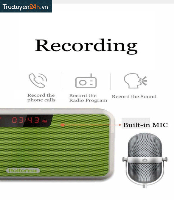 Loa bluetooth Rolton E300-5