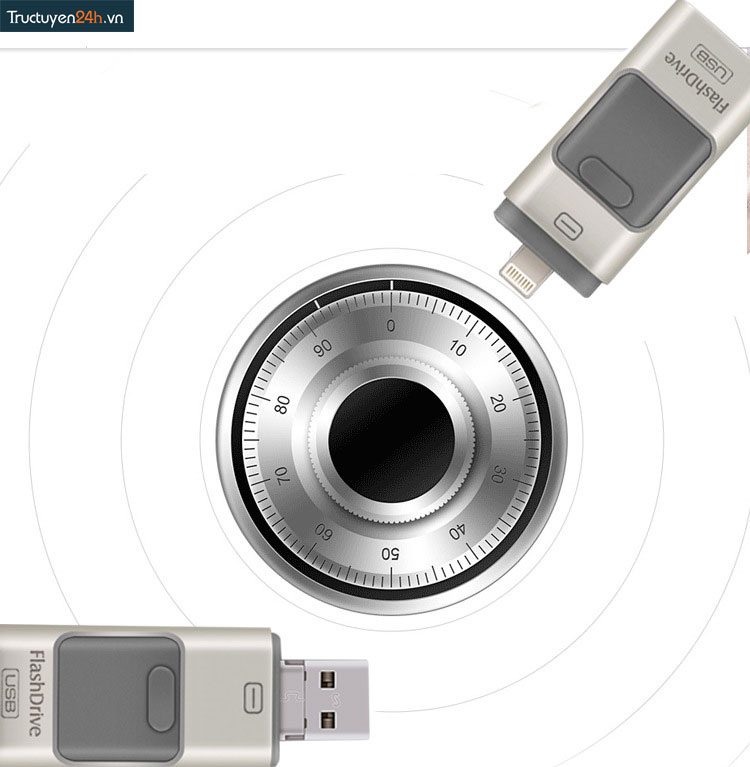 Ổ Cứng Di Động Flash Drive 64GB Dành Cho Iphone-9