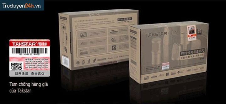 Micro Thu Âm Takstar PC K200-5