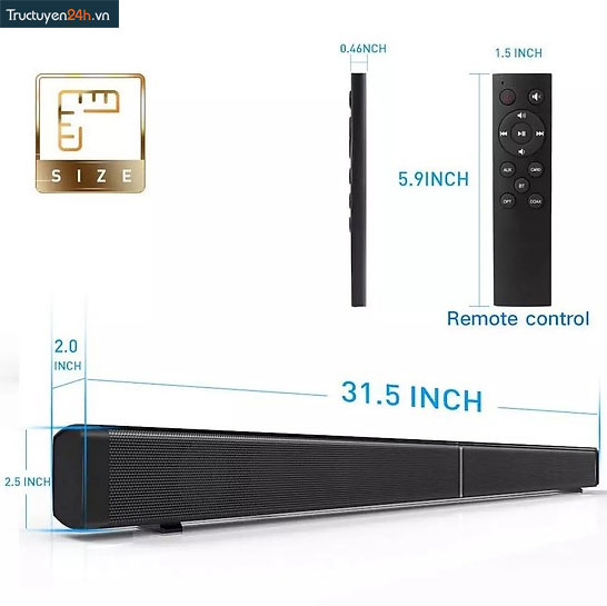 Loa Thanh Tivi Bluetooth Âm Thanh Sound Bar 3D LP- 09-11