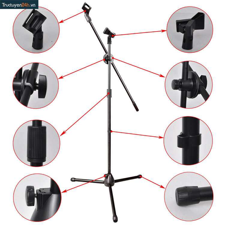 Chân Đứng Microphone Stands NB-107-5