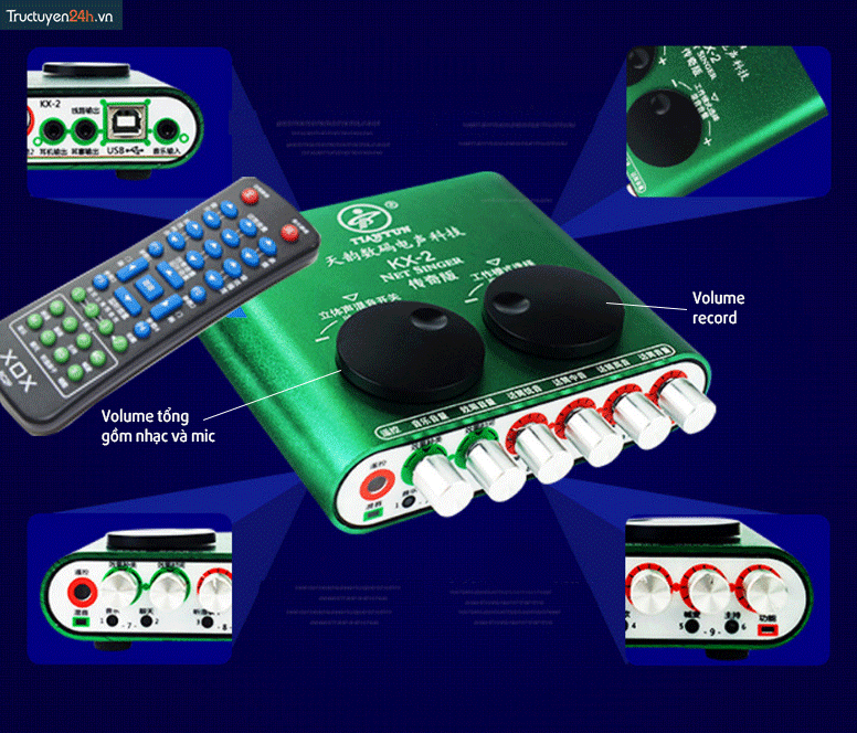 Sound Card Thu Âm XOX KX-2-4