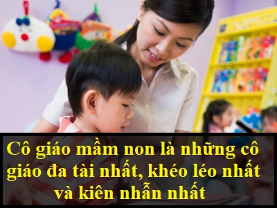 Sư phạm mầm non ngành hot cho học sinh nữ