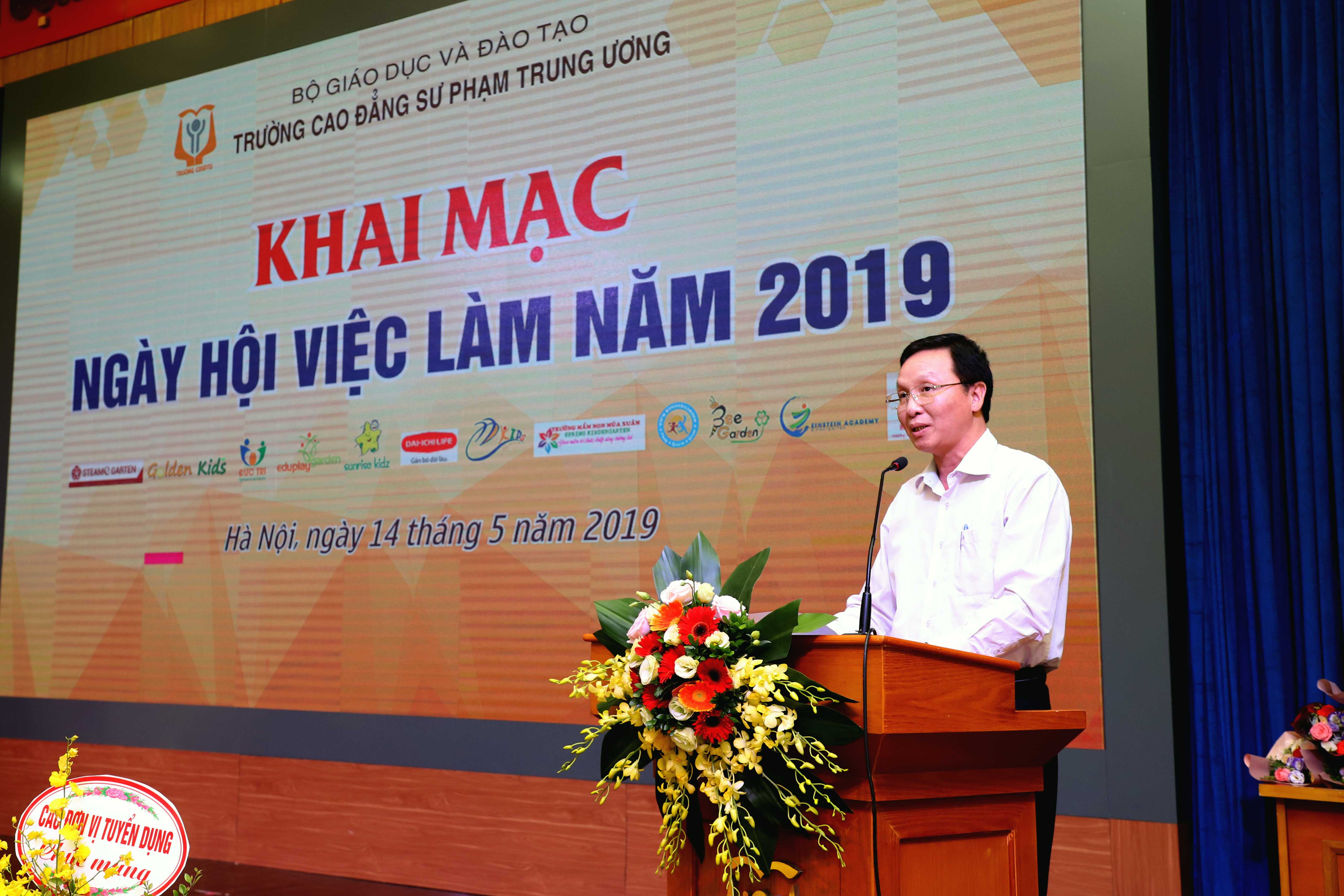 Ngày hội việc làm Trường Cao đẳng Sư phạm Trung ương năm 2019