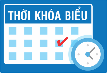 Thời khóa biểu lớp sư phạm mầm non 16 LTMN - 08A1