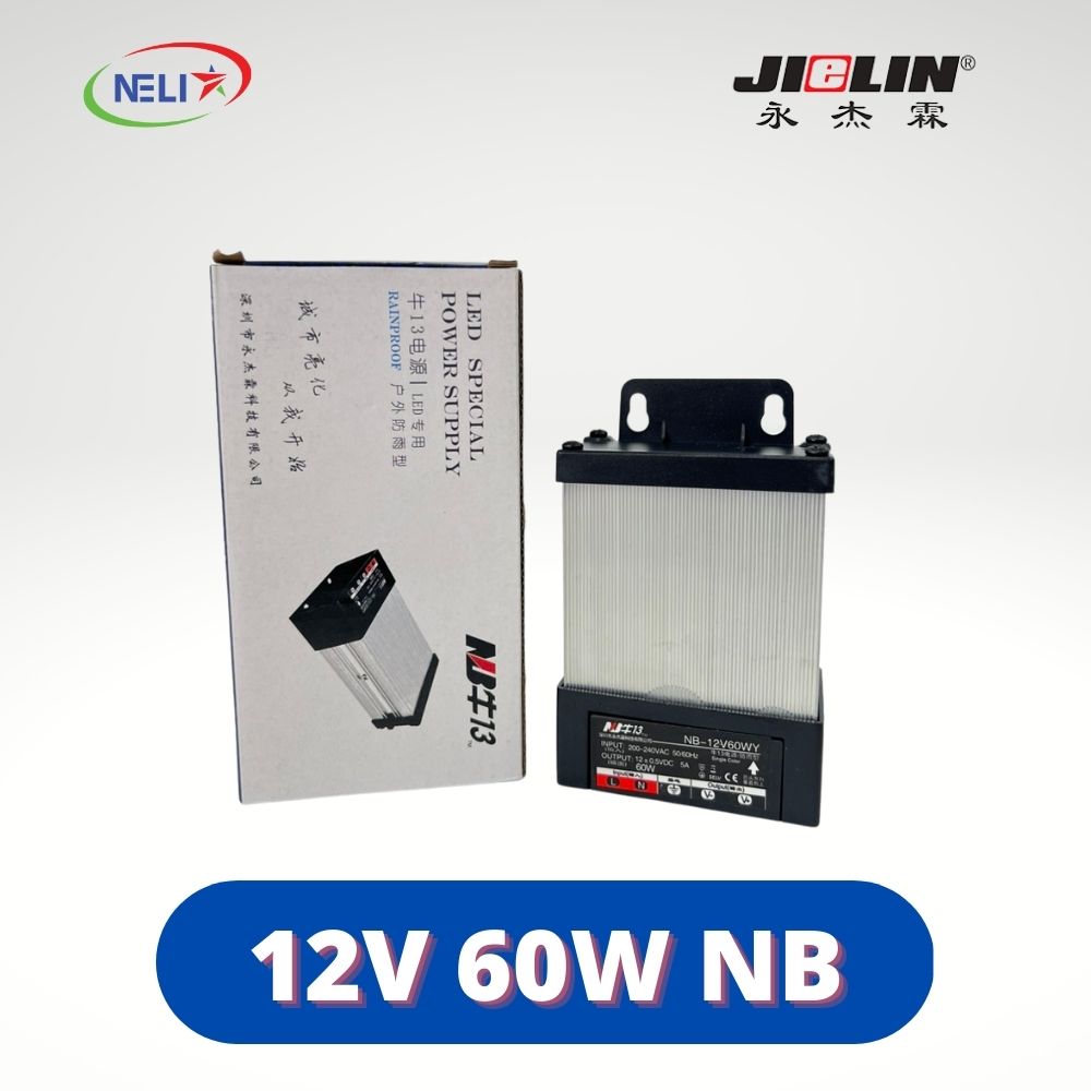 Nguồn 12V60W ngoài trời NB