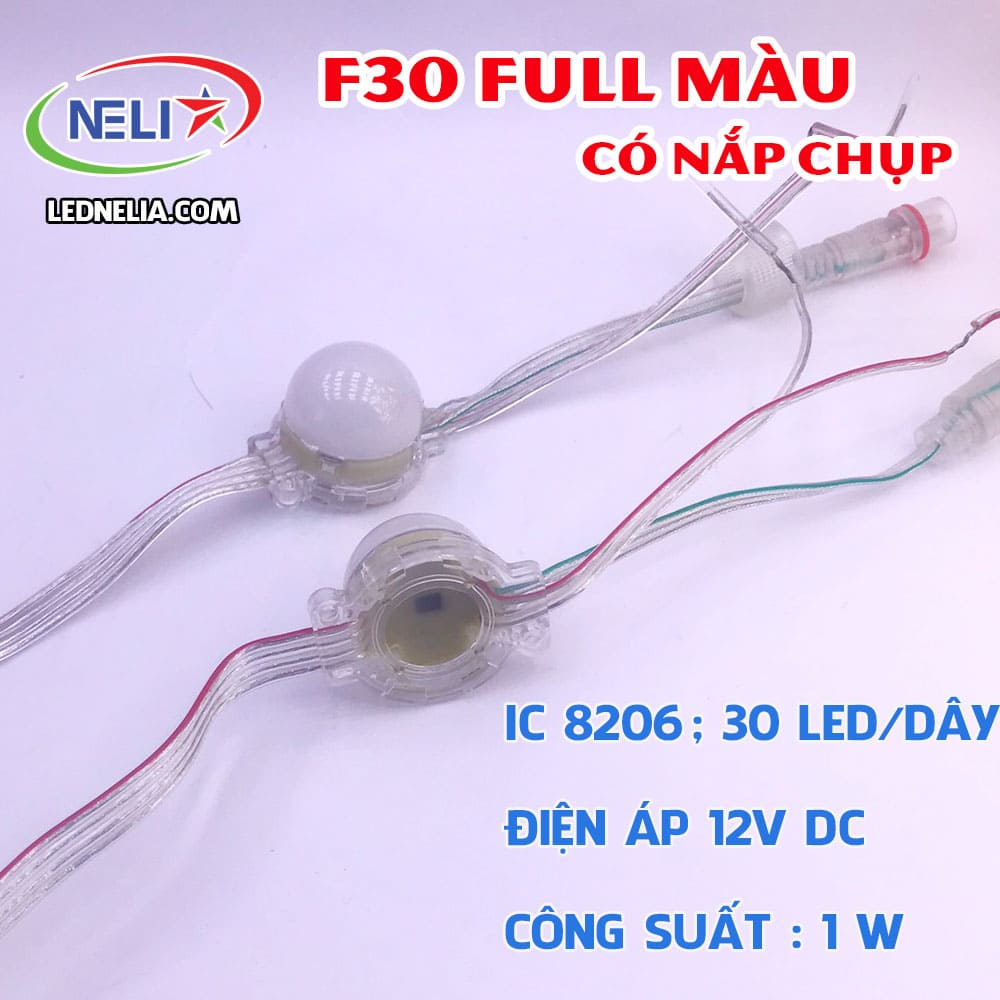 LED full color F30 đầu đục ic 8206 hãng ATX