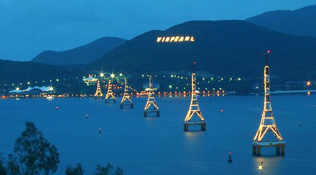 Hệ thống cáp treo vượt biển Vinpearl Nha Trang