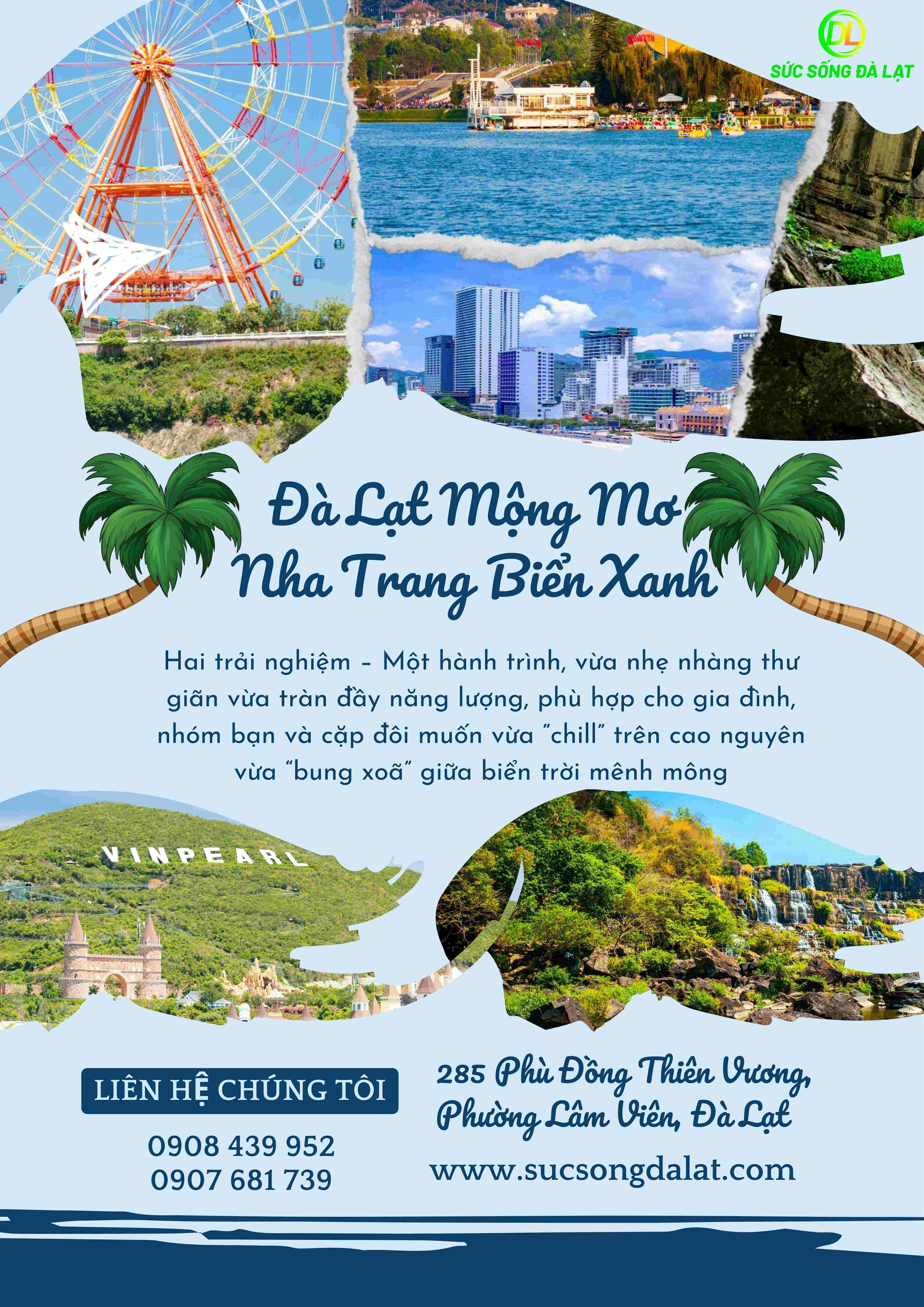 ĐÀ LẠT MỘNG MƠ - NHA TRANG BIỂN XANH |  4 NGÀY 3 ĐÊM