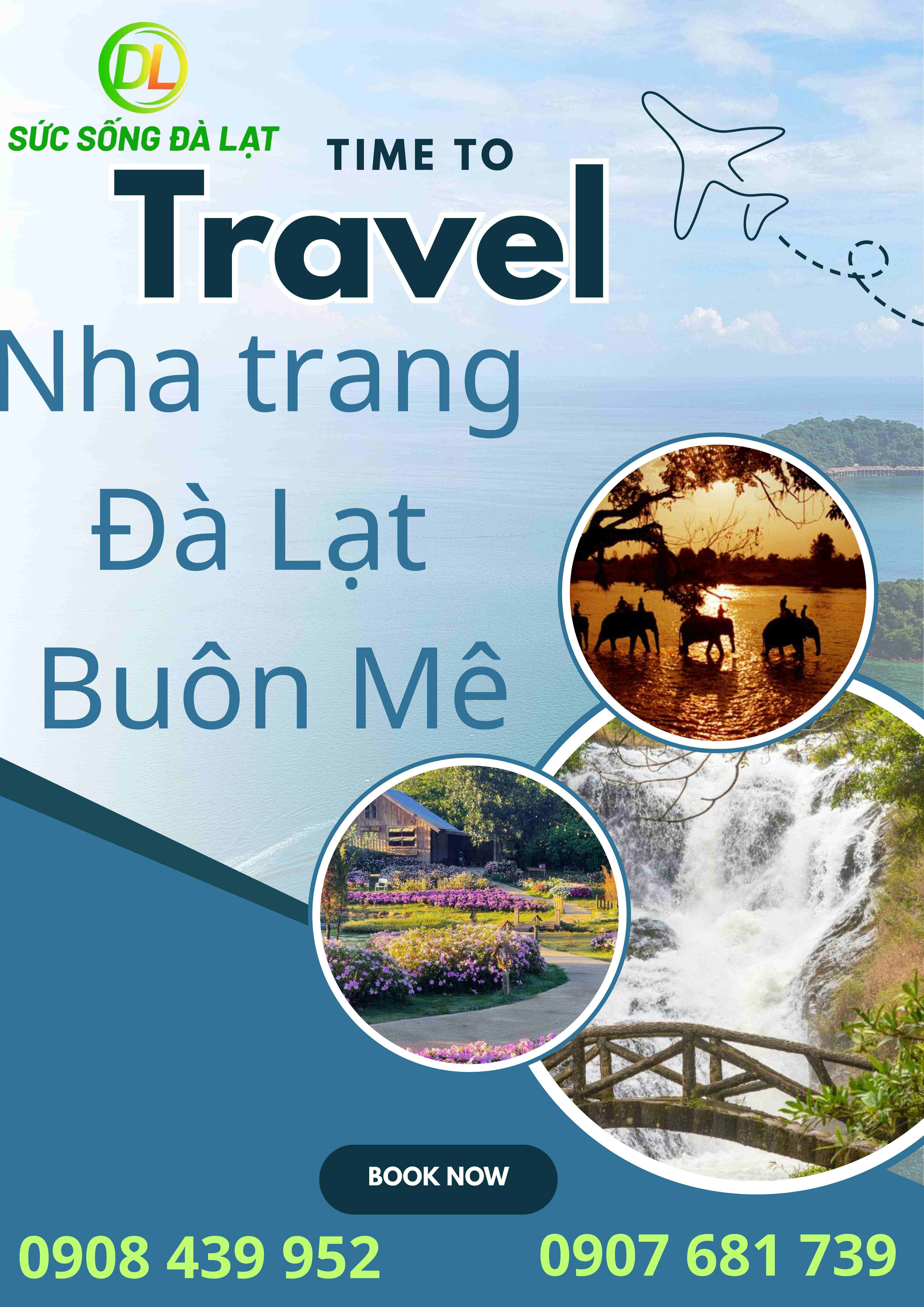 TOUR NHA TRANG - ĐÀ LẠT - BUÔN MÊ | 4 NGÀY 3 ĐÊM
