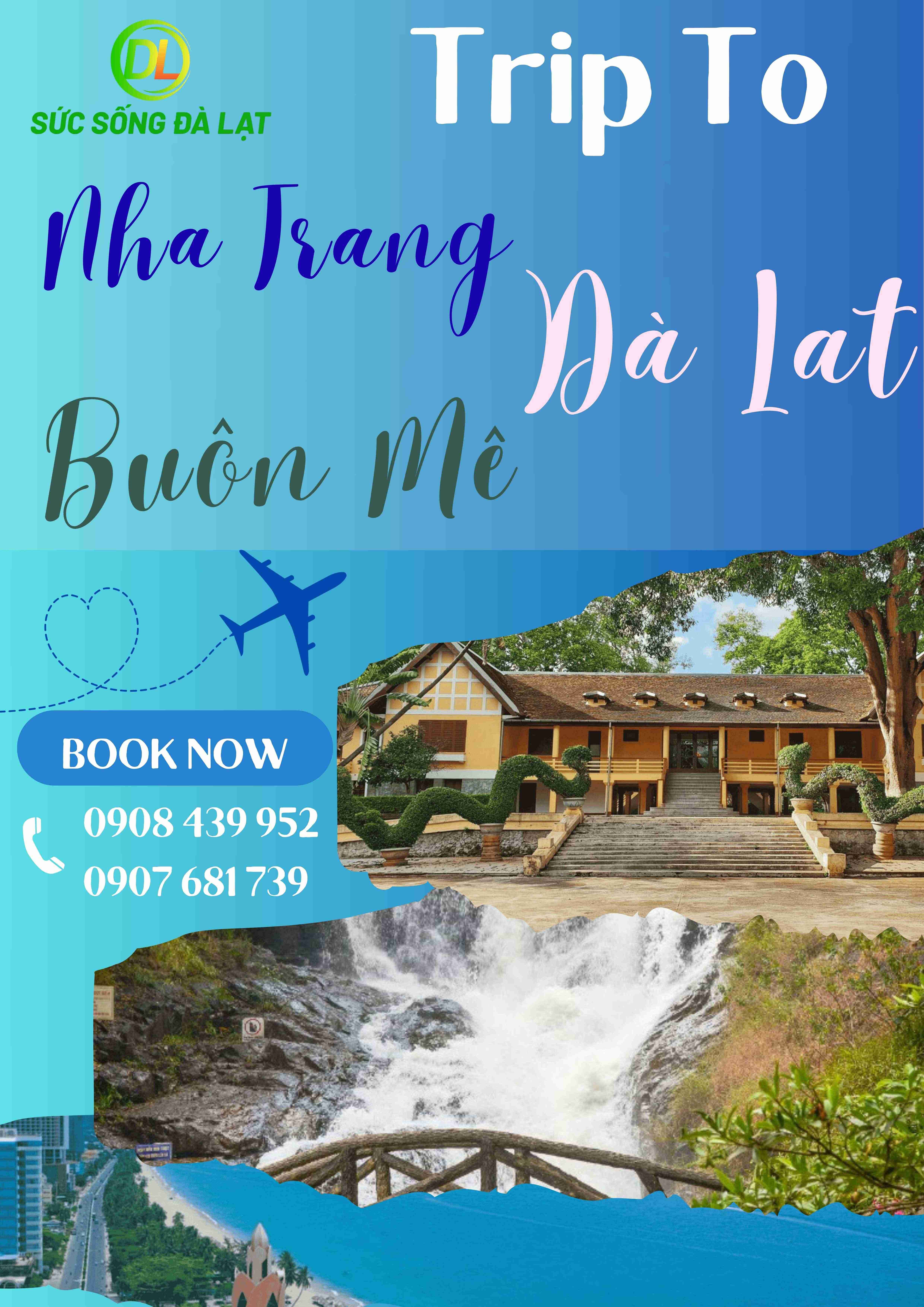 TOUR NHA TRANG - ĐÀ LẠT - BUÔN MÊ | 4 NGÀY 3 ĐÊM