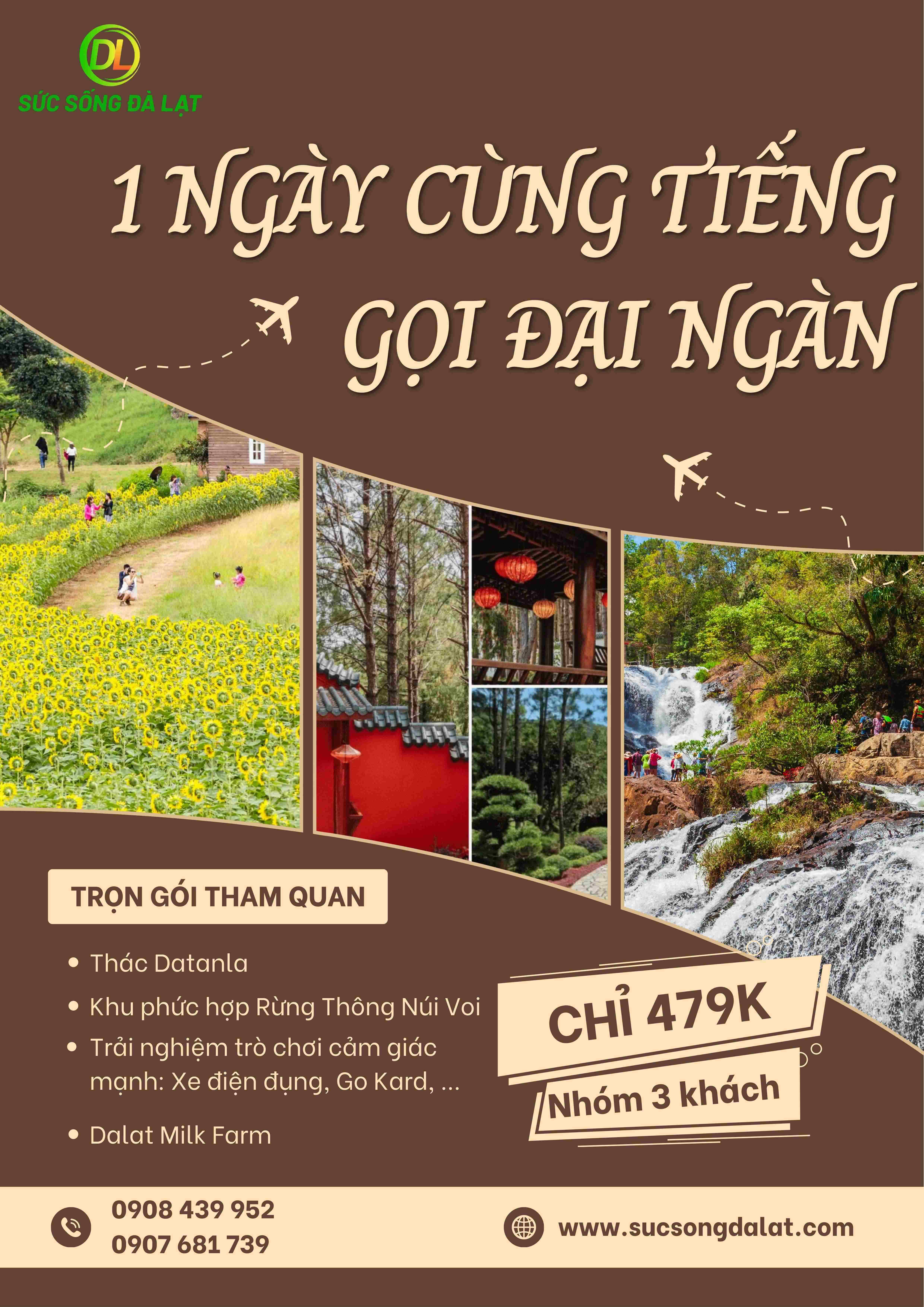TOUR 1 NGÀY CÙNG TIẾNG GỌI ĐẠI NGÀN I TOUR 1 NGÀY