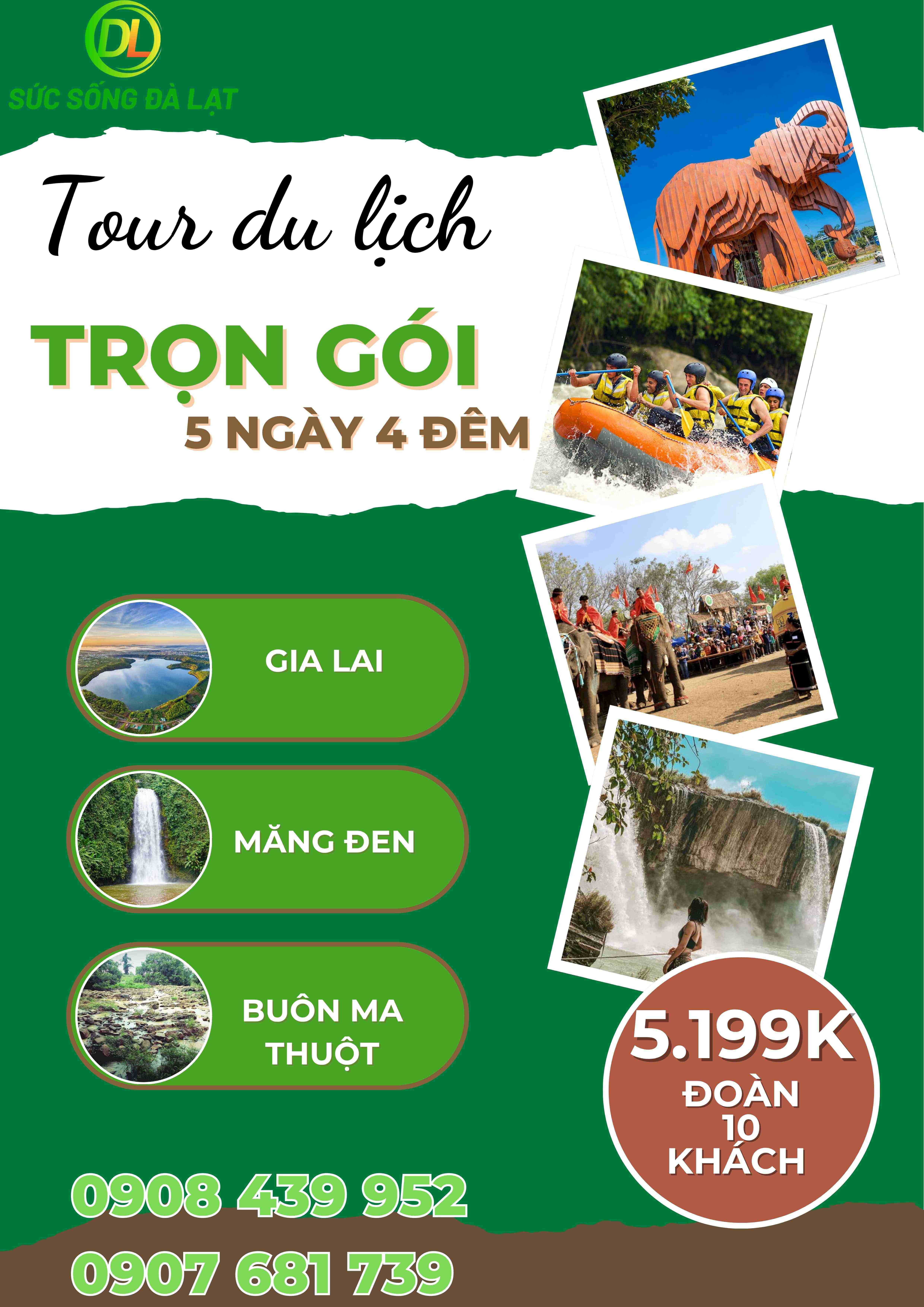 TOUR GIA LAI – MĂNG ĐEN – BUÔN MA THUỘT | HÀNH TRÌNH ĐẠI NGÀN TÂY NGUYÊN HUYỀN THOẠI | TOUR 5 NGÀY 4 ĐÊM