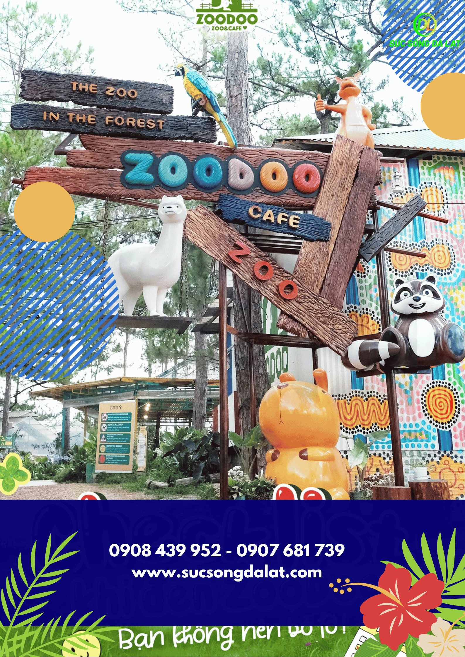 TOUR NỬA NGÀY – ZOODOO CÙNG BẠN